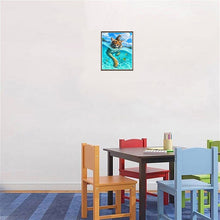 Load image into Gallery viewer, 5D DIY Diamond Painting Tiger Cross Stitch Full Round Drill Mosaic Animal Diamond Embroidery Manual Art Gift Home Decor Wall - SallyHomey Life's Beautiful