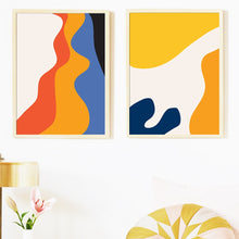 Load image into Gallery viewer, Geometric Abstract Scene Scandinavia Wall Art Canvas Painting Nordic Posters And Prints Wall Pictures For Living Room Decor - SallyHomey Life's Beautiful