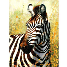 Load image into Gallery viewer, DIY 5D Full Diamond Painting Horse Cross Stitch Animal Diamond Embroidery Full Round Drill Home Decor Gift - SallyHomey Life's Beautiful