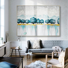 Load image into Gallery viewer, 100% Hand Painted Abstract View Art Oil Painting On Canvas Wall Art Frameless Picture Decoration For Living Room Home Decor Gift