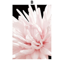Load image into Gallery viewer, Pink Petal Dahlia Daisy Rose Nature Plant Nordic Posters And Prints Wall Art Canvas Painting Pictures For Home Design Bedroom - SallyHomey Life's Beautiful