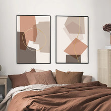 Load image into Gallery viewer, Abstract Geometric Graphic Scandinavia Canvas Painting Wall Art Picture Poster Print Gallery Living Room Home Decoration Unframe - SallyHomey Life's Beautiful