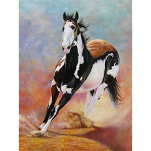 Load image into Gallery viewer, 5D Diamond Painting Horse Animal Mosaic Diamond Embroidery Full Round Drill Cross Stitch DIY Rhinestones Home Decor - SallyHomey Life's Beautiful