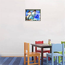 Load image into Gallery viewer, DIY 5D Diamond Painting Flower Butterfly Diamond Embroidery Animal Cross Stitch Kits Mosaic Full Round Drill Rhinestone Decorr - SallyHomey Life's Beautiful