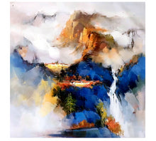 Load image into Gallery viewer, 100% Hand Painted Abstract Lanscape Oil Painting On Canvas Wall Art Frameless Picture Decoration For Live Room Home Decor Gift