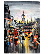 Load image into Gallery viewer, 100% Hand Painted Abstract Street View Art Painting On Canvas Wall Art Frameless Picture Decoration For Live Room Home Deco Gift