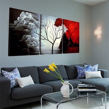 Load image into Gallery viewer, 3 PCS Tree Modern Abstract Landscape Canvas Painting Print Picture Home Art No Frame - SallyHomey Life's Beautiful