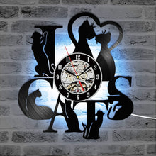 Load image into Gallery viewer, Cats  Wall Clock - SallyHomey Life's Beautiful