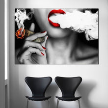 Load image into Gallery viewer, 🔥Woman and  Money Printing - no Frame -New  Creative Idea  Home Decoration - SallyHomey Life's Beautiful