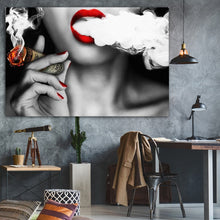 Load image into Gallery viewer, 🔥Woman and  Money Printing - no Frame -New  Creative Idea  Home Decoration - SallyHomey Life's Beautiful