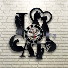 Load image into Gallery viewer, Cats  Wall Clock - SallyHomey Life's Beautiful