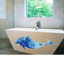 Load image into Gallery viewer, 3D waterproof bathroom wall stickers home decoration large wall pictures for living room - SallyHomey Life's Beautiful