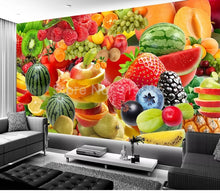 Load image into Gallery viewer, Custom Photo Self Adhesive Wallpaper Murals 3D Fruit Picture Wall Painting Living Room Restaurant Kitchen Decoration Large Mural - SallyHomey Life's Beautiful