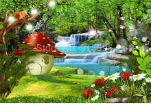 Load image into Gallery viewer, Custom Mural Wallpaper Waterproof Papel De Parede 3D Kids Room Baby Bedroom Background Wall Green Forest Picture Decor Painting - SallyHomey Life's Beautiful