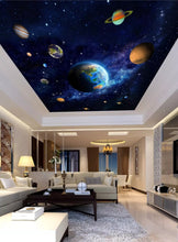 Load image into Gallery viewer, 3d ceiling design , wallpaper kids room - SallyHomey Life's Beautiful