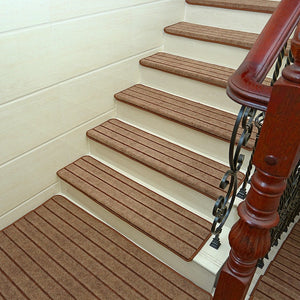 Adhesive Carpet Stair  15 pcs - SallyHomey Life's Beautiful