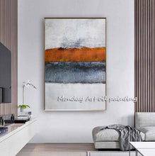 Load image into Gallery viewer, Hand painted Modern gold canvas Oil Paintings wall painting Abstract gold Oil Painting art picture Living Room home Decoration