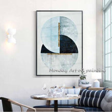 Load image into Gallery viewer, Hand painted Modern gold canvas Oil Paintings wall painting Abstract gold Oil Painting art picture Living Room home Decoration