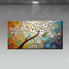 Load image into Gallery viewer, Hand painted canvas oil paintings modern wedding decor oil Painting Wall art Pictures home Decoration for living room on Canvans