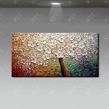 Load image into Gallery viewer, Hand painted canvas oil paintings modern wedding decor oil Painting Wall art Pictures home Decoration for living room on Canvans