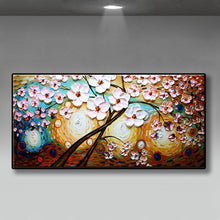 Load image into Gallery viewer, Hand painted canvas oil paintings modern wedding decor oil Painting Wall art Pictures home Decoration for living room on Canvans