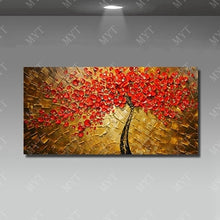 Load image into Gallery viewer, Hand painted canvas oil paintings modern wedding decor oil Painting Wall art Pictures home Decoration for living room on Canvans