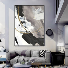 Load image into Gallery viewer, Wall paintings Hand painted Modern Abstract canvas Oil Paintings home Decoration  Abstract Oil Painting wall picture Living Room