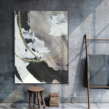 Load image into Gallery viewer, Hand painted canvas oil painting abstract wall art abstract paintings for living room wall laminas de cuadros pared decorativas