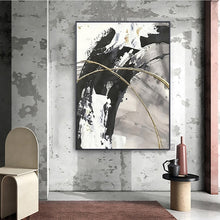 Load image into Gallery viewer, Hand painted canvas oil painting abstract wall art abstract paintings for living room wall laminas de cuadros pared decorativas