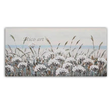 Load image into Gallery viewer, 100% Handpainted Oil Painting on Canvas new Handmade knife flower oil Painting Wall Art picture home decoration For Living Room