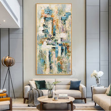 Load image into Gallery viewer, Abstract Art Original Modern Painting Wall decor painting big size oil on canvas Handmade artwork wall painting living room