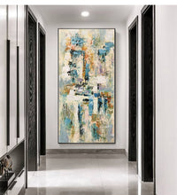 Load image into Gallery viewer, Abstract Art Original Modern Painting Wall decor painting big size oil on canvas Handmade artwork wall painting living room