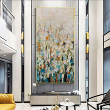 Load image into Gallery viewer, Abstract Art Original Modern Painting Wall decor painting big size oil on canvas Handmade artwork wall painting living room