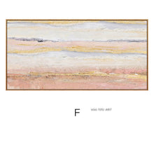 Load image into Gallery viewer, 100% Handmade Abstract Pink Sea Cloud Canvas Painting Nordic Modern Canvas Art for Living Room Fashion Wall Art Picture Poster