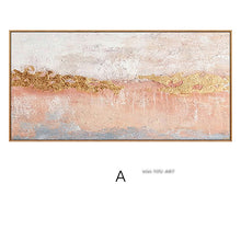 Load image into Gallery viewer, 100% Handmade Abstract Pink Sea Cloud Canvas Painting Nordic Modern Canvas Art for Living Room Fashion Wall Art Picture Poster