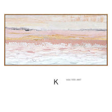 Load image into Gallery viewer, 100% Handmade Abstract Pink Sea Cloud Canvas Painting Nordic Modern Canvas Art for Living Room Fashion Wall Art Picture Poster
