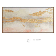 Load image into Gallery viewer, 100% Handmade Abstract Pink Sea Cloud Canvas Painting Nordic Modern Canvas Art for Living Room Fashion Wall Art Picture Poster