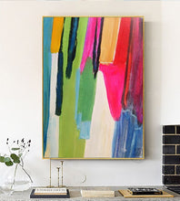 Load image into Gallery viewer, Living room painting decorative wall painting handmade abstract art acrylic paintings wall pictures for bedroom decoration