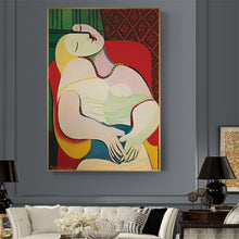 Load image into Gallery viewer, Picasso Famous Top Selling Modern Pure Hand painted Canvas Painting Wall Pictures for Home Decoration Oil Painting Figure work