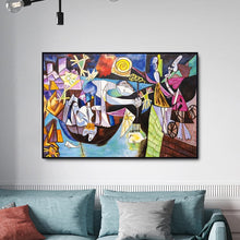 Load image into Gallery viewer, Picasso Famous Top Selling Modern Pure Hand painted Canvas Painting Wall Pictures for Home Decoration Oil Painting Figure work