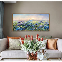 Load image into Gallery viewer, 100% Handpainted Oil Painting on Canvas new Handmade knife flower oil Painting Wall Art picture home decoration For Living Room