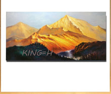 Load image into Gallery viewer, Hand-painted Abstract Oil Painting Sunshine Jinshan Modern Scandinavian Living Room Backdrop Paintings Decorative Painting Offic