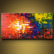 Load image into Gallery viewer, Huge painting Home Decor Canvas special thick pigment handed made Living Room Paintings Wall  Knife art Abstract Oil Painting