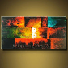 Load image into Gallery viewer, Huge painting Home Decor Canvas special thick pigment handed made Living Room Paintings Wall  Knife art Abstract Oil Painting