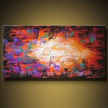 Load image into Gallery viewer, Huge painting Home Decor Canvas special thick pigment handed made Living Room Paintings Wall  Knife art Abstract Oil Painting