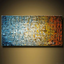 Load image into Gallery viewer, Huge painting Home Decor Canvas special thick pigment handed made Living Room Paintings Wall  Knife art Abstract Oil Painting