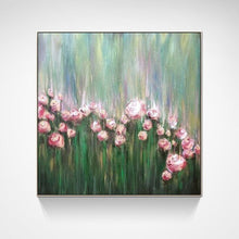 Load image into Gallery viewer, Oil painting hand-painted living room decoration painting sofa background American triple Jane European painting