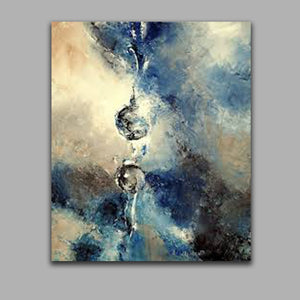 Abstract One Drop of Water Modern Wall Art Canvas High Quality Handmade Oil Painting