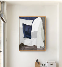 Load image into Gallery viewer, Handmade Abstract Seaside Pictures Oil Paintings On Canvas Modern Wall Picture For Living Room Home Decoration No Frame
