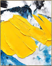 Load image into Gallery viewer, Abstract Knife 3D Wave Pictures Wall Art Hand Painted Oil Painting on Canvas Paintings For Living Room pictures Home Decoration